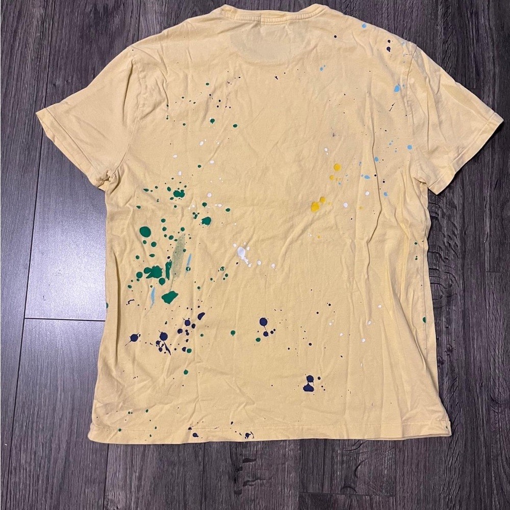 Ralph Lauren Yellow Bear Graphic Tee image 4