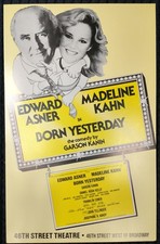 Born Yesterday - Broadway Theater Window Card Poster 14x22