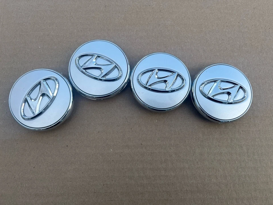 Tapacubos de aluminio originales 52960 2S250 4 piezas para Hyundai Elantra Sonata Foto 4 de 4