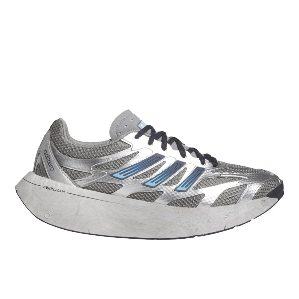 adidas Adizero Aruku Lace Up Mens Grey, Silver Sneakers Casual Shoes JS0052