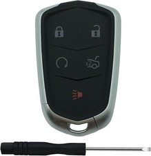 Replacement Keyless Entry Remote Key Fob Shell Case for Cadillac 5 Button-A