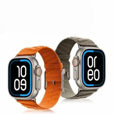 Luxury Nylon Sport Band for Apple Watch 11 10 9 8 7 44/45/42/46/49mm Ultra 3 2 1