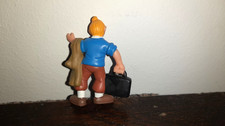 Lot Figurines Tintin Schleich – Année 1985, PVC (bon état, Sans Boîte)