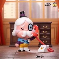 POP MART CRYBABY x Powerpuff Girls Series, MAYOR Figure OPEN BOX