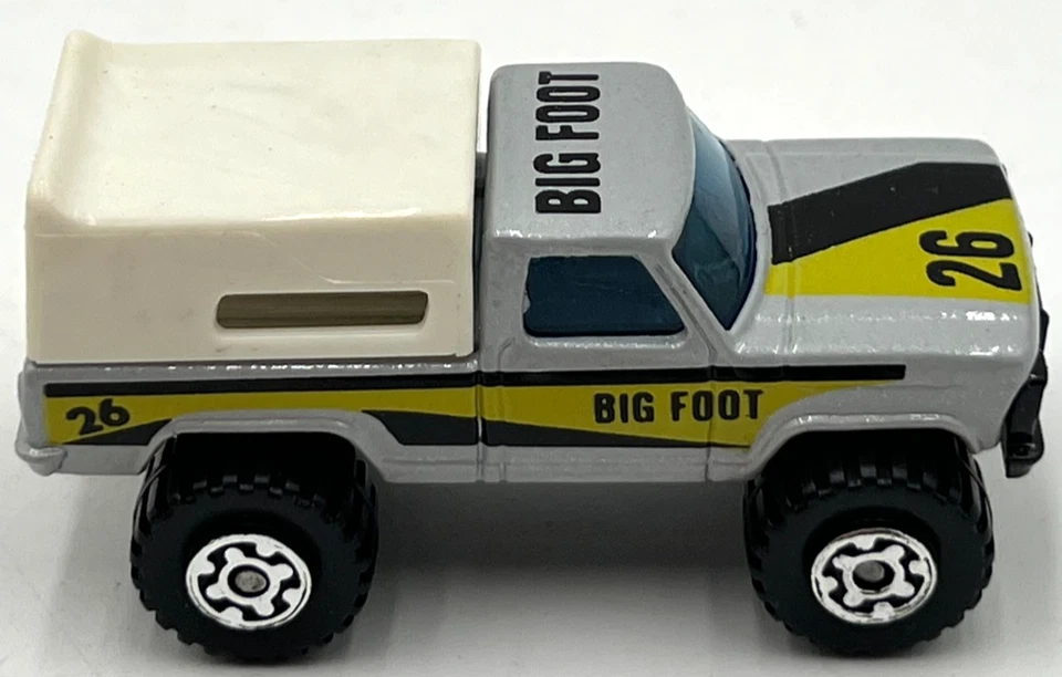 Винтажный 1981 спичечный коробок MB22 большой фут мини пикап литая модель Макао новый - Изображение 4 из 4