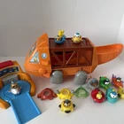 Octonauts Gup G Salamander Mobile Speeders Launcher COMPLETE Extra Speeders Lot