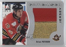 2005-06 ITG Heroes and Prospects Game-Used Jersey Silver /100 Brian Pothier 1o3