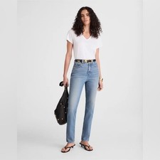 Madewell 27 the perfect vintage jeans women  s high-rise denim pants 148