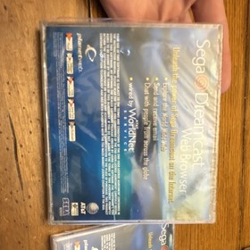 SEGA Dreamcast Web Browser CD AT&T WorldNet Service Disc Model Web Browser Type