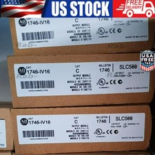 New Factory Sealed AB 1746-IV16 SER C SLC 500 DC 16 Point Input Module 1746IV16