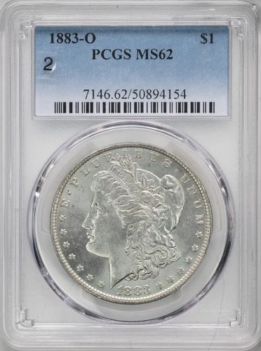 1883-O VAM-2 MS62 Morgan Silver Dollar - 90% Silver