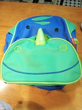 Skip Hop Zoo Pack Toddler Backpack Dinosaur Blue Green
