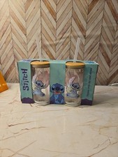 Disney Stitch Sipper With Lid Straw