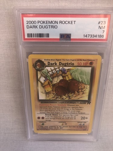 Dark Dugtrio (Unlimited) graded PSA 7 for sale on eBay