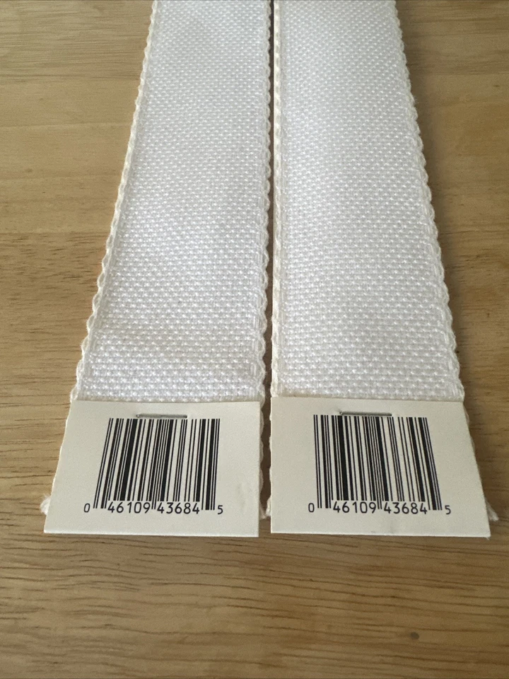 Lote de 2 marcadores de punto de cruz contados con cinta de bucilla 14ct. 9”x1,5” nuevo en paquete 2004 Foto 3 de 4