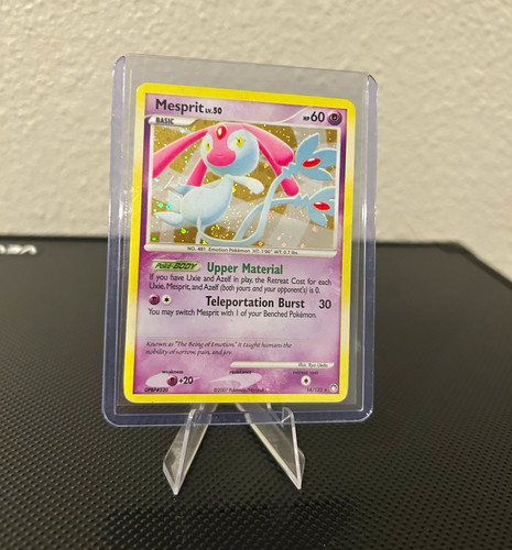 Pokémon Mesprit 14/123 Mysterious Treasures Holo Rare 2007 NM