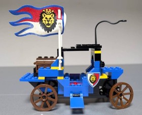 LEGO 6078 Skeleton Tower + 6044 Royal King's Carriage Minifigs Dragon Knight