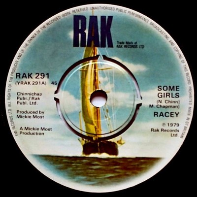 [UK Import] Racey - Some Girls / Fighting Chance [7'' 45 rpm Single]