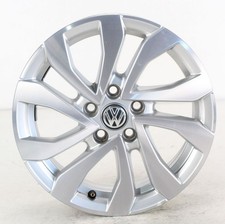 VW Polo AW Alufelge 15 Zoll Felge Galway silber Einzelfelge 2G0601025AR