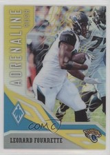 2018 Panini Phoenix Adrenaline Rush Yellow 17/25 Leonard Fournette #18 1dm4