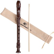 Soprano Recorder Instrument for Beginners Student - German Fingering 8 Hole F...