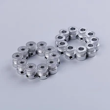 10Pcs gt2 timing pulley 20 teeth bore 5mm 8mm for gt2 synchronous belt 2gtbel-cx