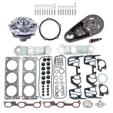 Timingt Chain Kit Head Gasket Bolts&Water Pump For Buick Rendezvous CX 02-05 3.4
