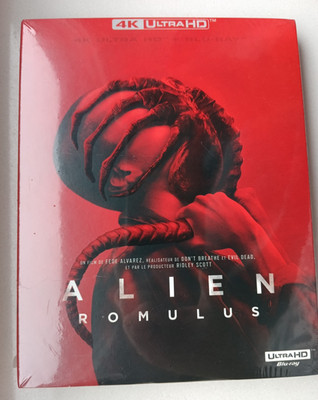 Alien: Romulus (4K UHD + Blu-ray) Cover FR. Deutsche Tonspur ungeöffnet NEU
