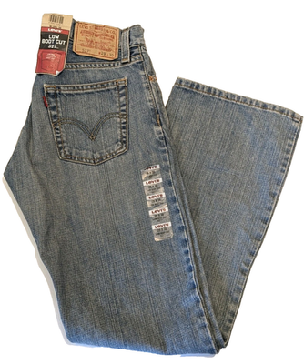 NWT Vintage Y2K Levi's 527 Low Boot Cut Jeans 29 x 30 | eBay