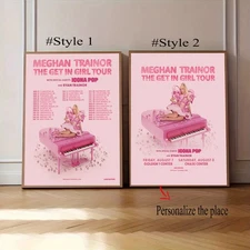 Meghan Trainor The Get In Girl Tour 2026 North America Poster