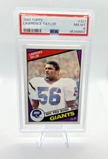 Lawrence Taylor - 1984 Topps #321 - New York Giants - PSA NM-MT 8