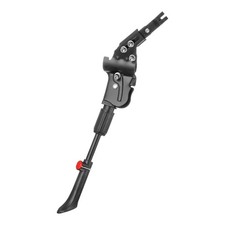 Bike Kickstand Adjustable Rear Side Mount Stand for 24-27.5 Inch Wheel Black