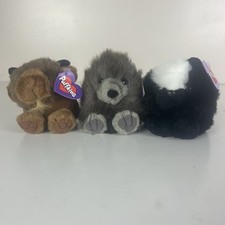 Vintage Puffkins Plush Toys - Lot Of 3