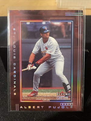2002 Fleer Genuine #12 Albert Pujols St. Louis Cardinals