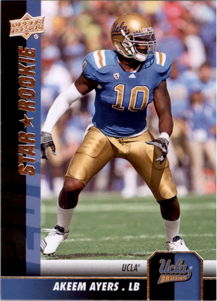 2011 Upper Deck #177 Akeem Ayers - FB