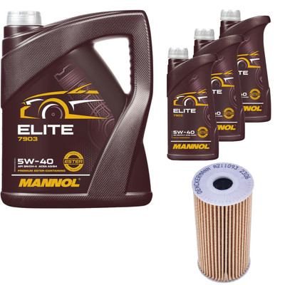 DENCKERMANN Ölfilter MANNOL Elite 5W-40 8L für KIA Stinger 3.3 T-GDi