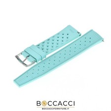 TROPIC 20mm Turquoise Tropic Silicone Watch Strap, Easy-Fit NEW 
