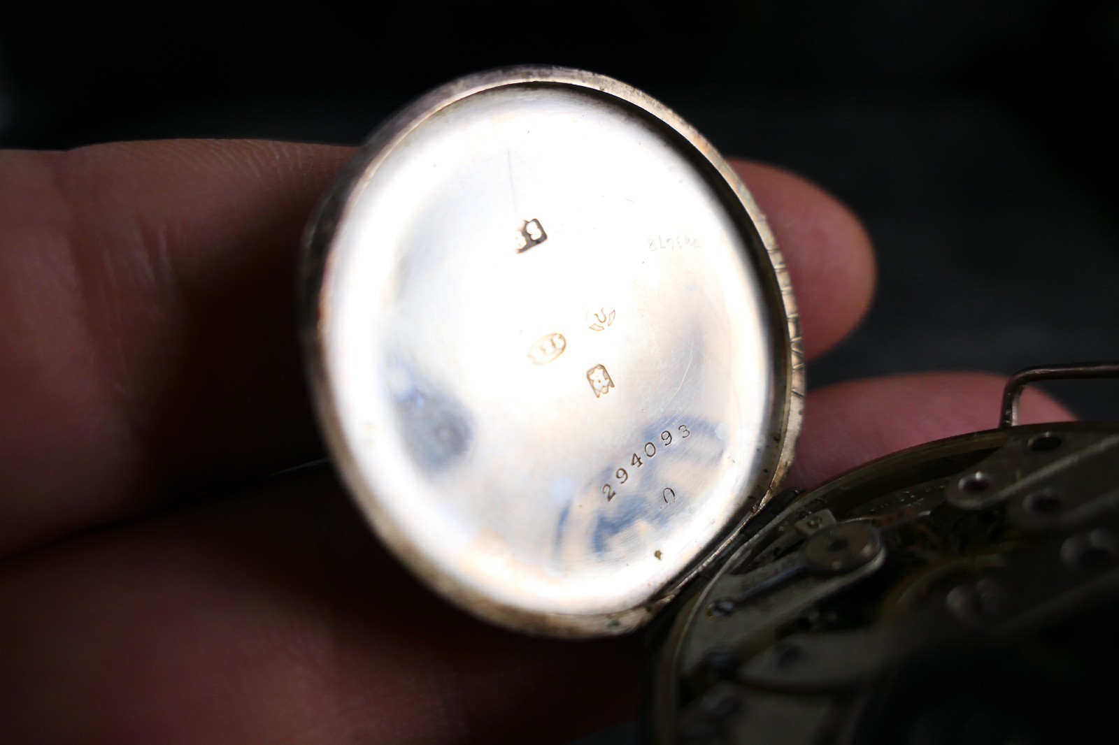 1916 Solid Silver High Grade World War One 33mm M… - image 11