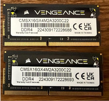 Image of Corsair Vengeance 32GB Kit, 2x16GB DDR4 3200MHz CL22 SO-DIMM Laptop RAM X4