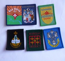 6 Scout Badges - Brand New