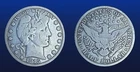 1915 S Barber Half Dollar, Denver Mint, 90% Silver VG+/Fine, Last Year of Series