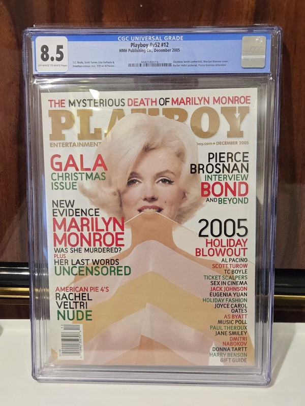 Playboy Magazine Marilyn Monroe Cover December 2005 Vol. 52 #12 - CGC 8.5