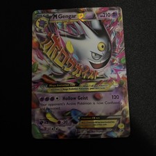 M Gengar EX [PR - XY166] Holofoil MP on eBay