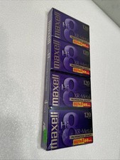 Maxell Hi8 XR-Metal 8mm Camcorder Videotapes Lot of 4 Brand New Sealed