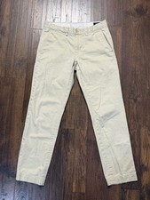 Polo Ralph Lauren Slim Fit Chino Pants Mens 30x28 Khaki Trouser Casual Workwear