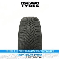 1X 225 45 17 91V - NOKIAN WEATHERPROOF - 6.2MM - PART WORN TYRE - RUN FLAT, M+S