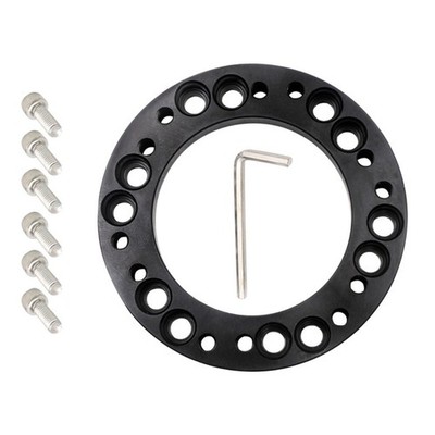 Universal Alloy Steering Wheel Hub PCD Adapter Spacer For Momo Nardi OMP Sparco