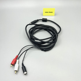 Sega Saturn S-Video Cable HSS-0105 Authentic Genuine SEGA Accessory Used Japan