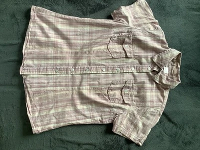 Bluse Kariert Lilatöne John Baner Gr. 38 - Bild 1 von 3