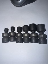 Sk 6pcs 14 Dr 6pt 5.569111314mm Swivel Impact Socket Set Free Shipping